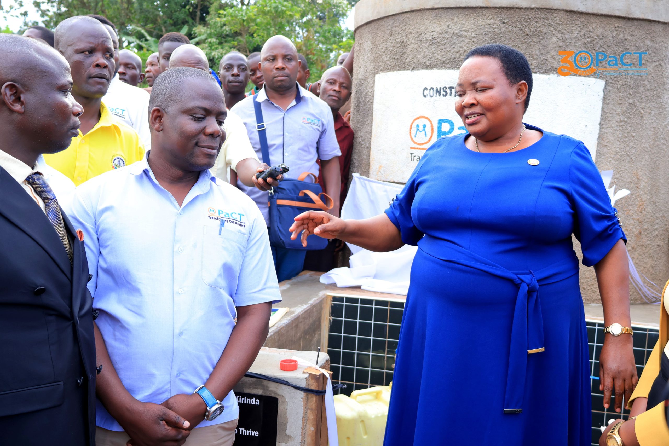 Prime Minister Commissions PaCT 49 (2023/2024) New Water Points in Kakumiro